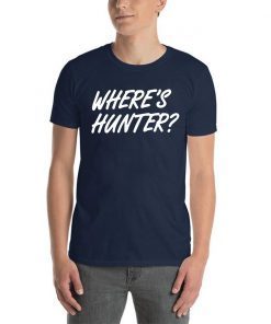Where’s Hunter 2020 T-Shirt For Mens Womens