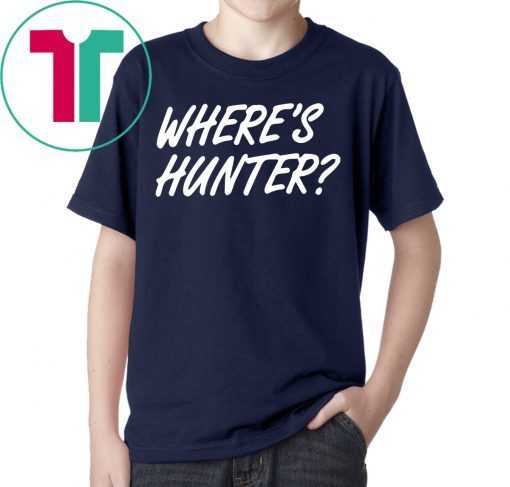 Donald Trump trolls Joe Biden Where’s Hunter T-Shirt