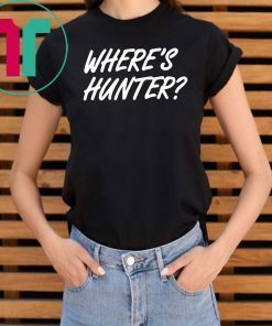 Donald Trump trolls Joe Biden Where’s Hunter T-Shirt