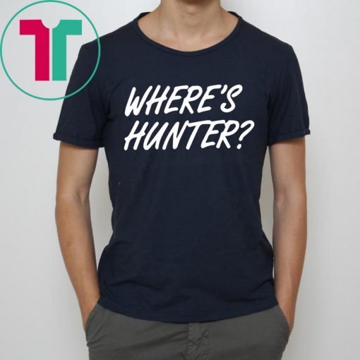 Trump trolls Joe Biden Where’s Hunter 2020 T-Shirt