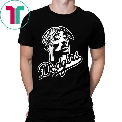 Official Tupac Dodgers T-Shirt