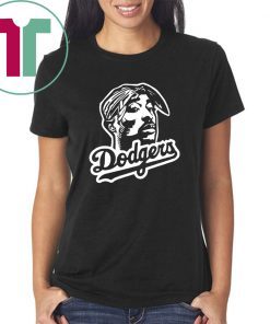 Tupac Shakur 2pac Dodgers Shirt