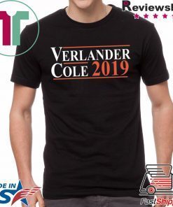 Verlander cole 2019 t-shirt
