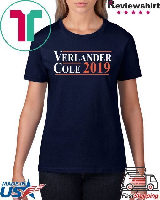 Verlander cole 2019 t-shirt
