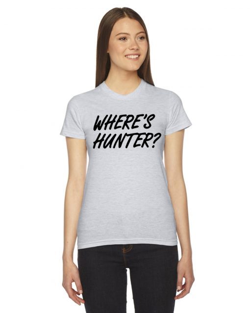 Where us Hunter Shirt Trump Where Hunter Tee - OrderQuilt.com
