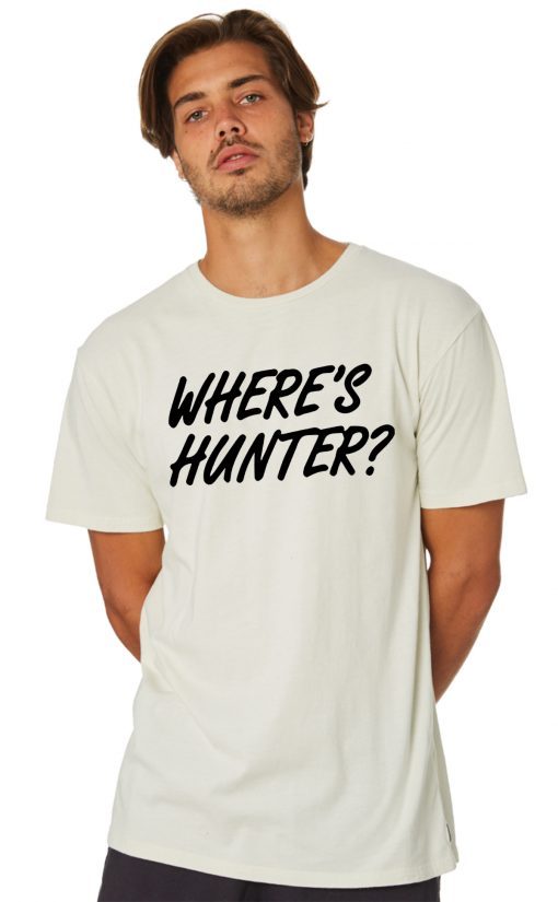 Where us Hunter Shirt Trump Where Hunter Tee