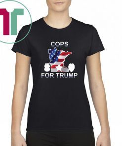 Where To Buy Cops for Trump 2020 T-Shirt