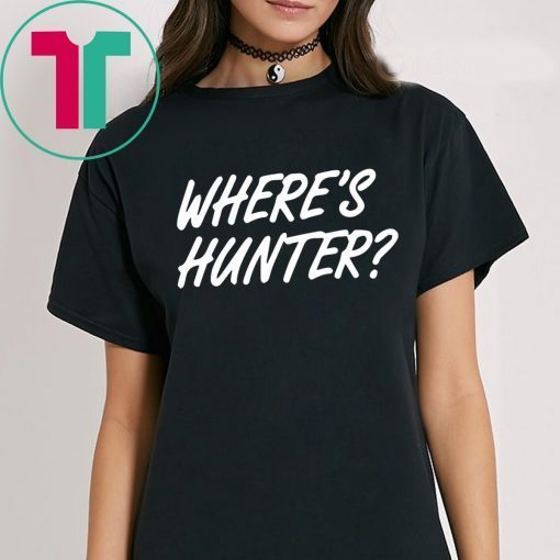 Original Trump Where's Hunter T-Shirt