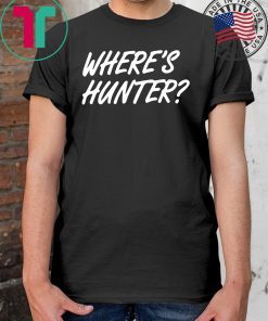 Offcial Where’s Hunter shirt