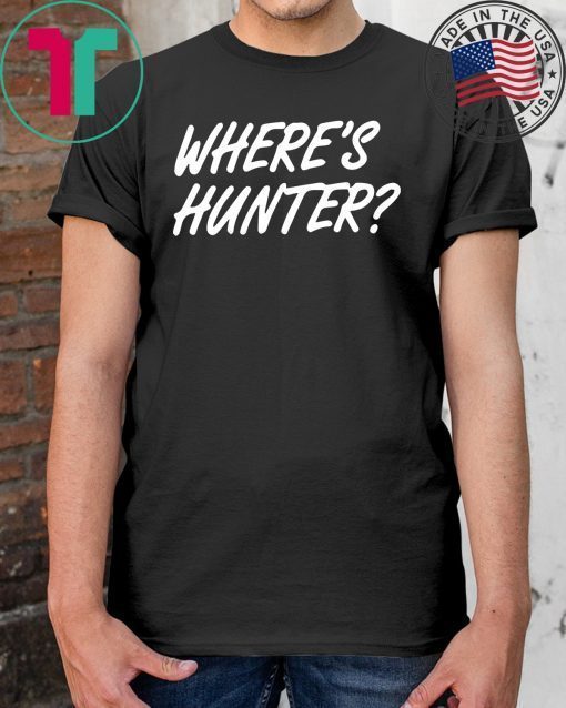 Offcial Where’s Hunter shirt