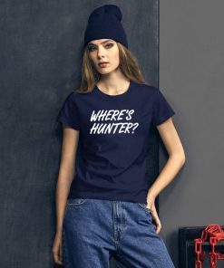 Where’s Hunter Tee Shirt Cool Gift