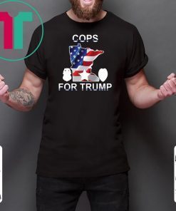 Wisconsin Cops for Donald Trump 2020 T-Shirt