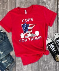 Wisconsin Shirt Cops for Trump T-Shirt