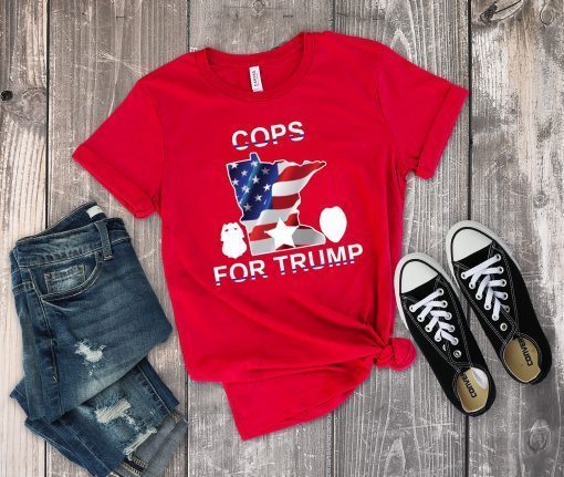 Wisconsin Shirt Cops for Trump T-Shirt