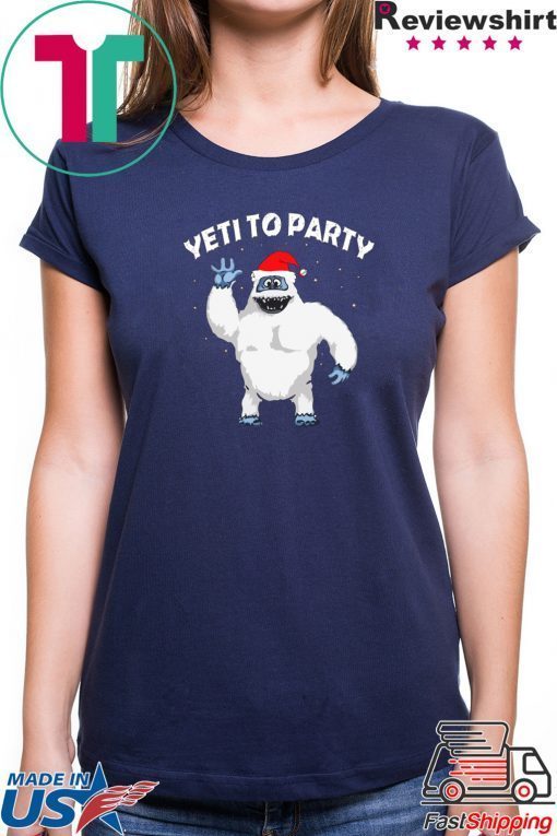 Yeti to Party Christmas T-Shirt
