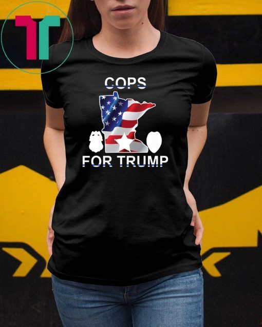 cops for trump minneapokis Tee Shirt