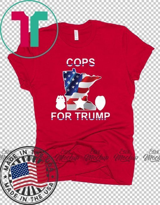 cops for trump minneapolis 2020 Tee Shirt