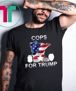 cops for trump shirts red color