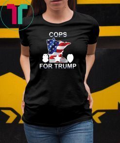 cops for trump tshirt minneapolis pd union T-Shirt Vote Trump 2020