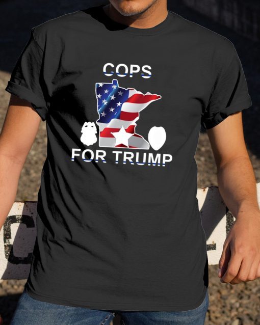 minneapolis police union federation cops for trump shirt