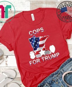 official Minnesota cops support Trump T-Shirt