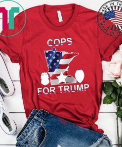 official Minnesota cops support Trump T-Shirt