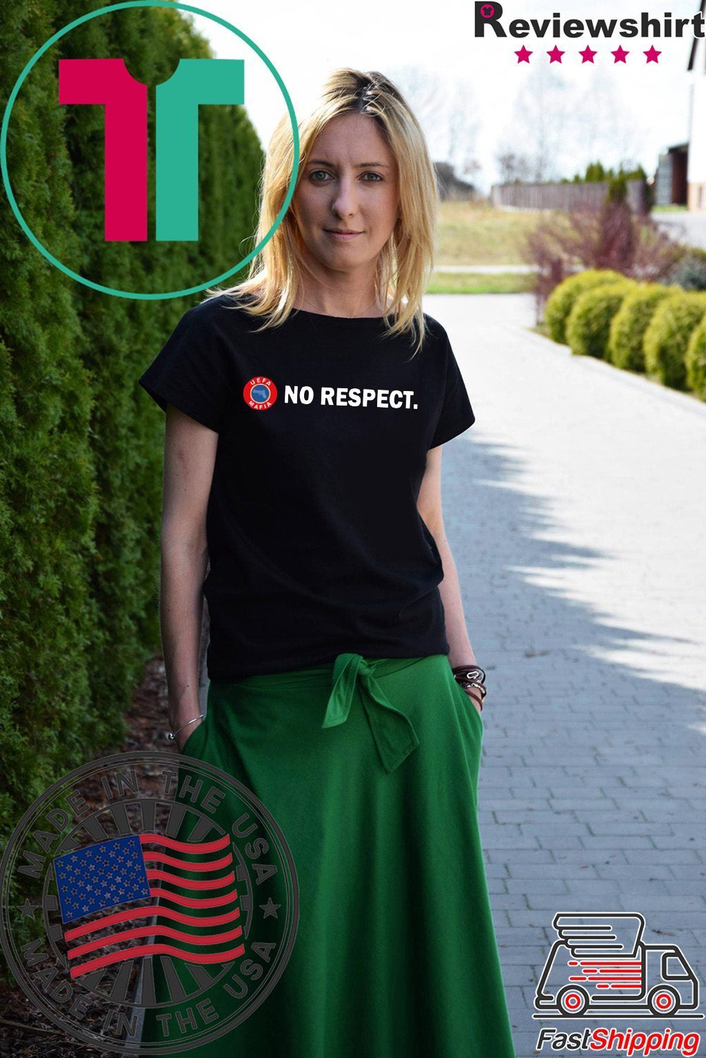 UEFA Mafia No Respect T-Shirt Limited Edition - OrderQuilt.com