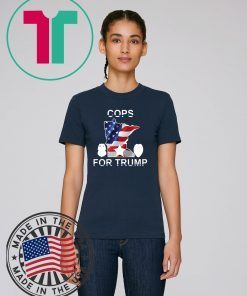 Police for Donald Trump Shirt