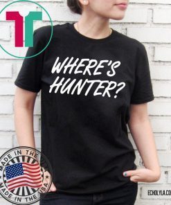 Donald Trump Where’s Hunter biden 2020 T-Shirt