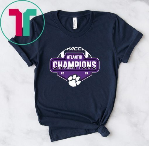 ACC Clemson Tigers Atlantic Champion 2019 T-Shirt