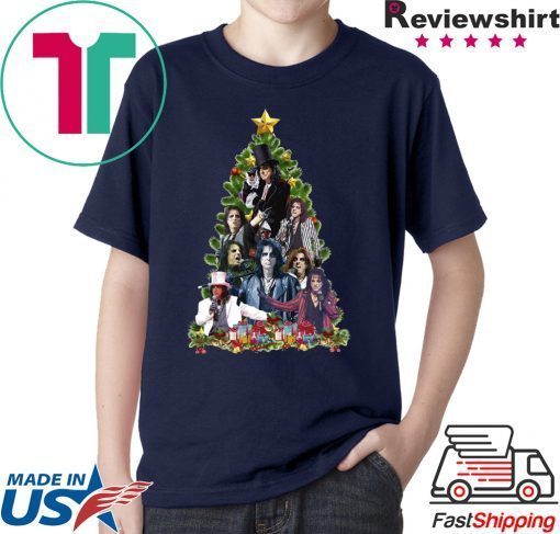 Alice Cooper Christmas Tree T-Shirt