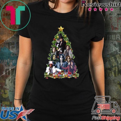 Alice Cooper Christmas Tree T-Shirt