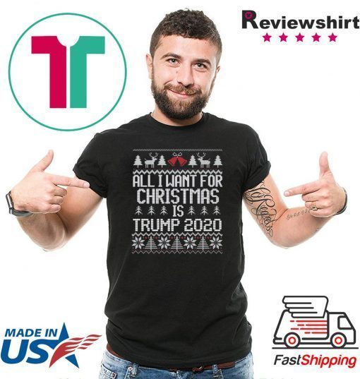 All I Want for Christmas is Trump 2020 ugly Gift T-Shirt