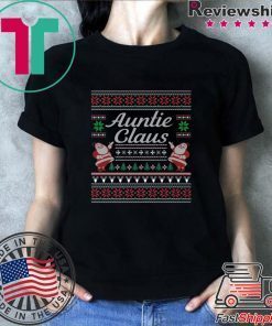 Auntie Claus Ugly Christmas T-Shirt