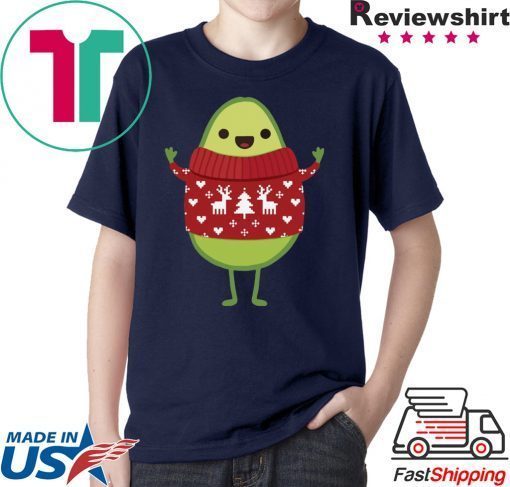 Avocado Merry Christmas T-Shirt