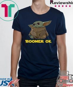 Baby Yoda Boomer Ok Offcial T-Shirt