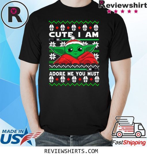 Baby Yoda Christmas Hot Tee Shirt