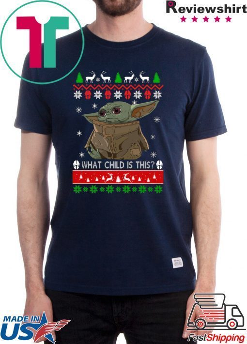Baby Yoda Christmas Gift T Shirts