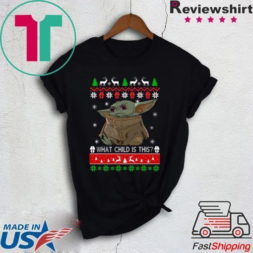Baby Yoda Christmas Gift T Shirts