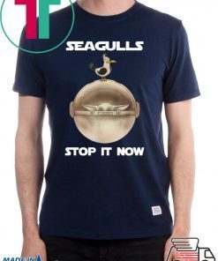 Baby Yoda Seagulls Stop It Now Shirt