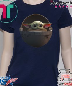 Baby Yoda The Mandalorian The Child Floating T-Shirt