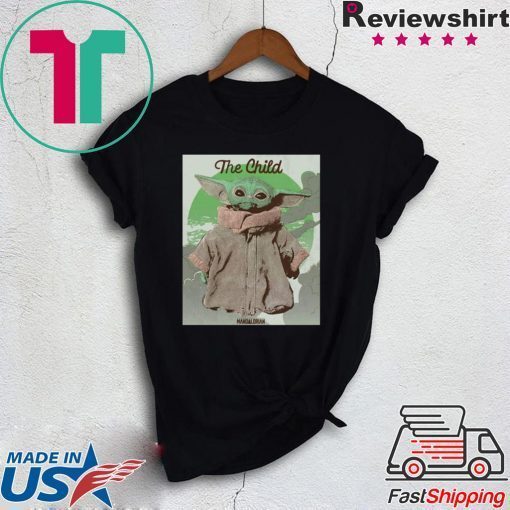 Baby Yoda The Mandalorian The Child Poster Tee Shirt
