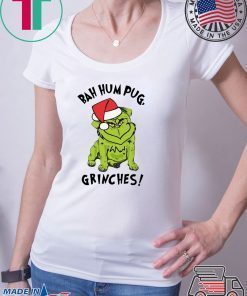 Bah Hum Pug Grinches Christmas Shirt