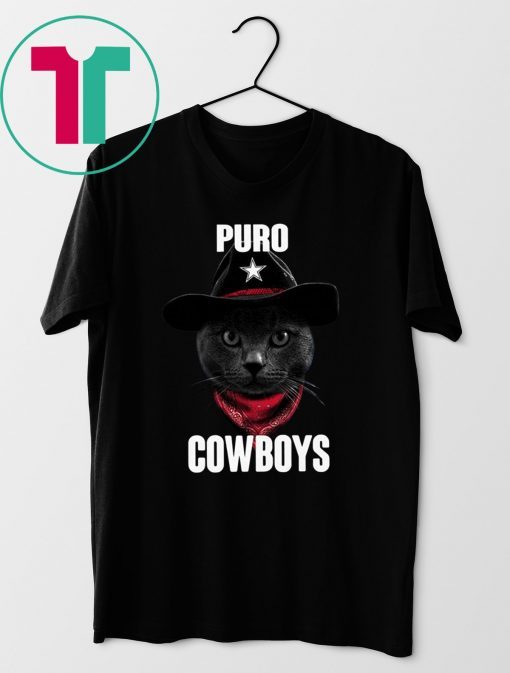 Black Cat Puro Cowboys Tee Shirt