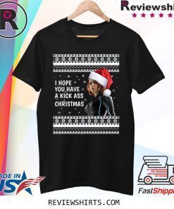 Black Widow I Hope You Have A Kick Ass Christmas 2020 TShirt