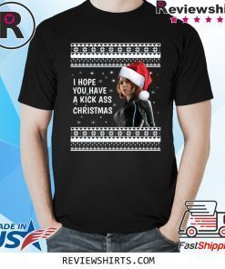 Black Widow I Hope You Have A Kick Ass Christmas 2020 TShirt
