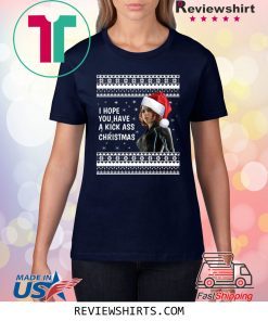 Black Widow I Hope You Have A Kick Ass Christmas 2020 TShirt