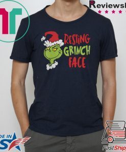 DR SEUSS PRIMARK RESTING GRINCH FACE SHIRT