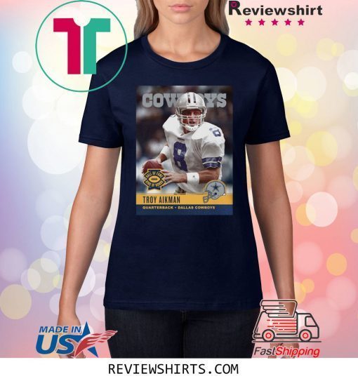 Dallas Cowboys America's Team Troy Aikman T-Shirt