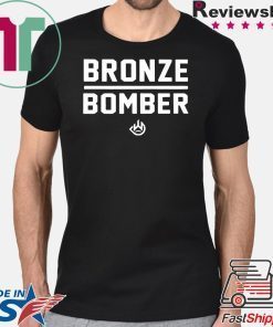Deontay Wilder Bronze Bomber Heavy Weight T-Shirt